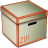 Zip Box Icon 48x48 png